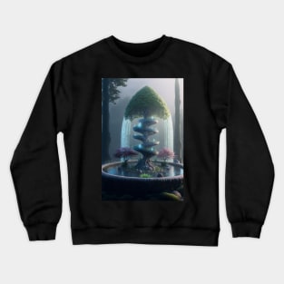 Tree Garden of Peace Crewneck Sweatshirt